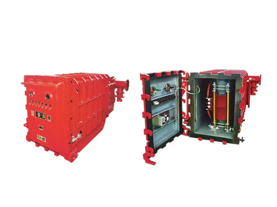 礦用隔爆兼本質安全型高壓電抗式電磁起動器QJGK-200（300，400）10（6）-（1000~3000）